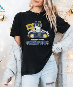 Official Snoopy And Woodstock Driving Car 2024 2025 CFP National Champions T shirts