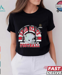 Ohio State Buckeyes College Football Playoff 2025 National Championship Game Big Scare Helmet T Shirts