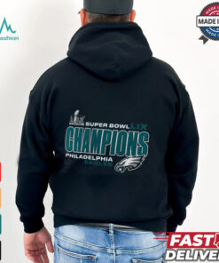 Philadelphia Eagles Fanatics Super Bowl LIX Champions Under The Lights Shirt