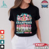 Philadelphia Eagles Philly X Alabama Crimson Tide Super Bowl LIX Champions Signatures T shirt