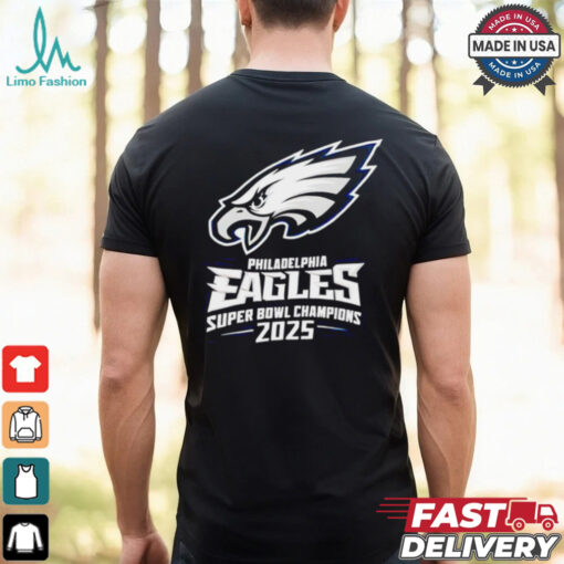 Philadelphia Eagles Super Bowl Champions ’25 logo shirt