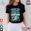 Philadelphia Eagles Super Bowl LIX Champions players signatures shirt