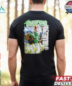 Philadelphia Eagles mascot World Champions Super Bowl 2025 shirt