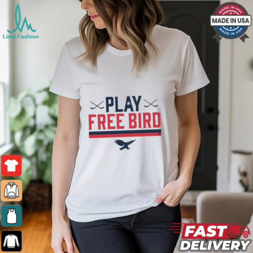 Play Free Bird American Hockey T Shirts