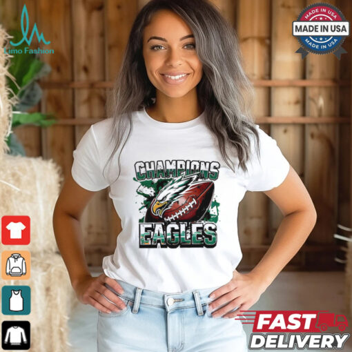 Retro Vintage Eagles Super Bowl 2025 Football T Shirt