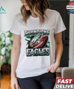 Retro Vintage Eagles Super Bowl 2025 Football T Shirt