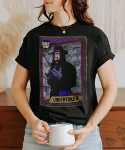 Ripple Junction Black The Undertaker Sports Card T Shirt
