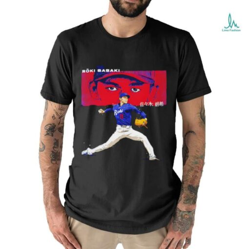 Roki Sasaki Los Angeles Dodgers Stare eye shirt