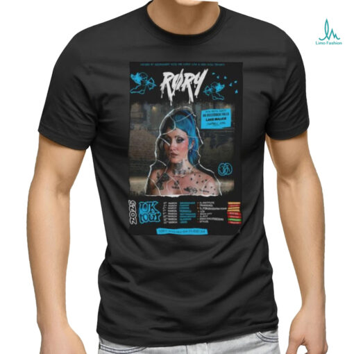 Rory As December Falls Lake Malice Campbell Ring UK Tour 2025 T shirts