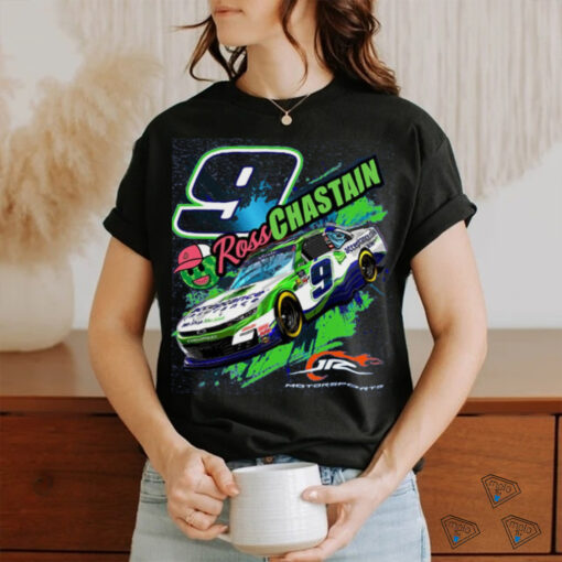 Ross Chastain JR Motorsports Official Team Apparel Heather Royal Acceptance Insurance Car T Shirt