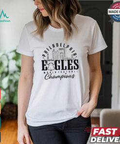 Skyline Philadelphia Eagles World Football Champions 2025 shirt