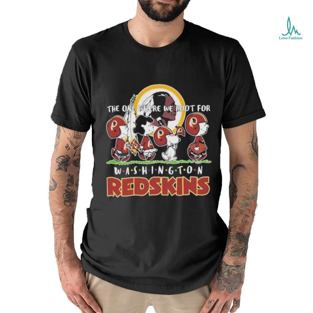 Snoopy And Peanut The One Where We Root For Washington Commanders Redskins T shirt Snoopy And Peanut The One Where We Root For Washington Commanders Redskins T shirt