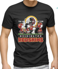 Snoopy And Peanut The One Where We Root For Washington Commanders Redskins T shirt
