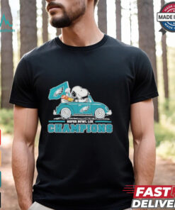 Snoopy and Woodstock Philadelphia Eagles 2024 Super Bowl LIX Champions T Shirt
