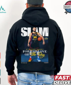 Stephen Curry For The Love Of Bay Slam 2025 Cover All star Vol 5 T shirt