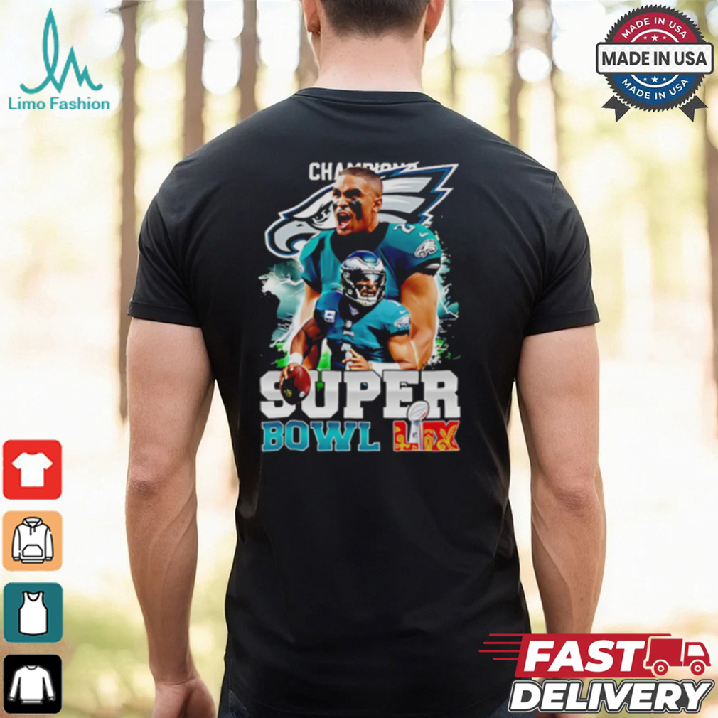 Super Bowl 2025 LIX Champions number 1 Eagles shirt Super Bowl 2025 LIX Champions number 1 Eagles shirt