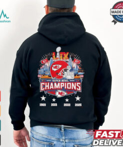 Super Bowl LIX 2025 Kansas City Chiefs helmet shirt