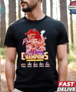 Super Bowl LIX Champions Kansas City Chiefs coach and players shirt