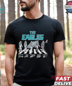 Super Bowl LIX Champions Philadelphia Eagles Abbey Road The Eagles Signatures shirt