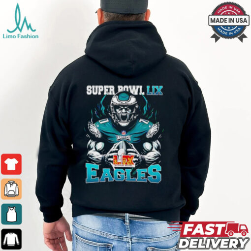 Super Bowl LIX Eagles player shirt