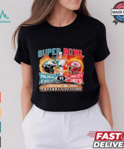Super Bowl LIX Philadelphia Eagles VS Kansas City Chiefs February 09, 2025 Shirt