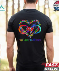 Tampa Bay Buccaneers Heart Fight Cancer in All Colors shirt