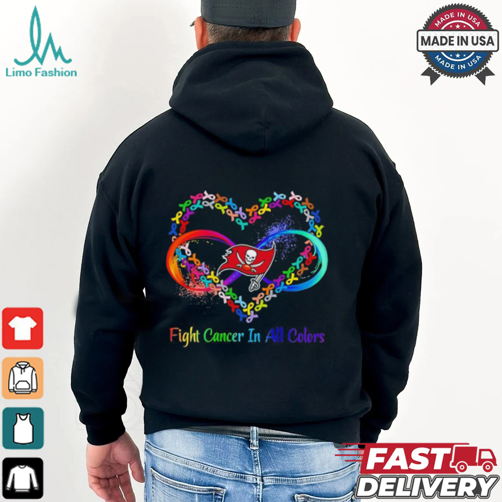 Tampa Bay Buccaneers Heart Fight Cancer in All Colors shirt Tampa Bay Buccaneers Heart Fight Cancer in All Colors shirt