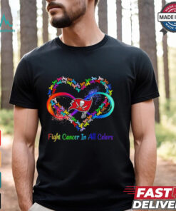Tampa Bay Buccaneers Heart Fight Cancer in All Colors shirt