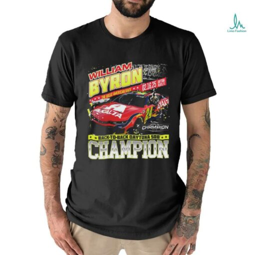 William Byron 2025 Daytona 500 Champion T Shirt