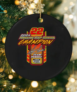 Women's Team Penske Black Joey Logano 2024 NASCAR Cup Series Champion Lifestyle shirt