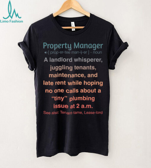 Funny Property Manager Sweatshirt