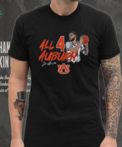 Johni Broome All 4 Auburn NIL Shirt