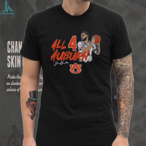 Johni Broome All 4 Auburn NIL Shirt