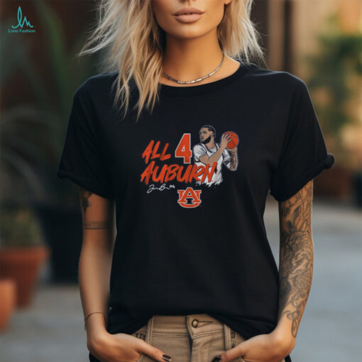 Johni Broome All 4 Auburn NIL Shirt