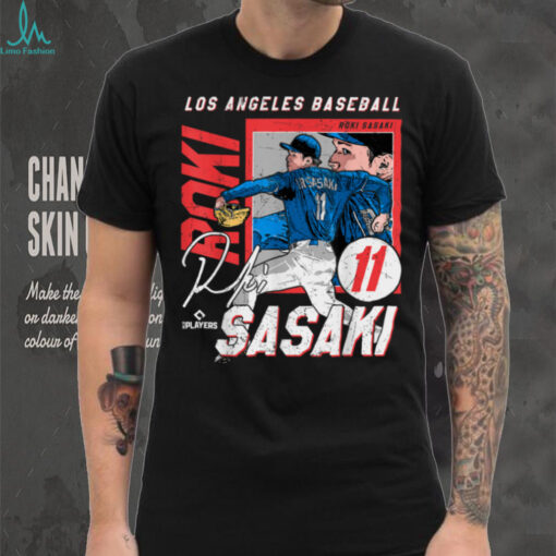 Roki Sasaki _ Los Angeles D MLB Baseball Players_ MLBROS204M T Shirt