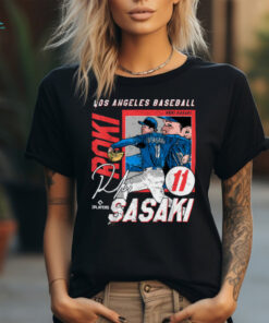 Roki Sasaki _ Los Angeles D MLB Baseball Players_ MLBROS204M T Shirt