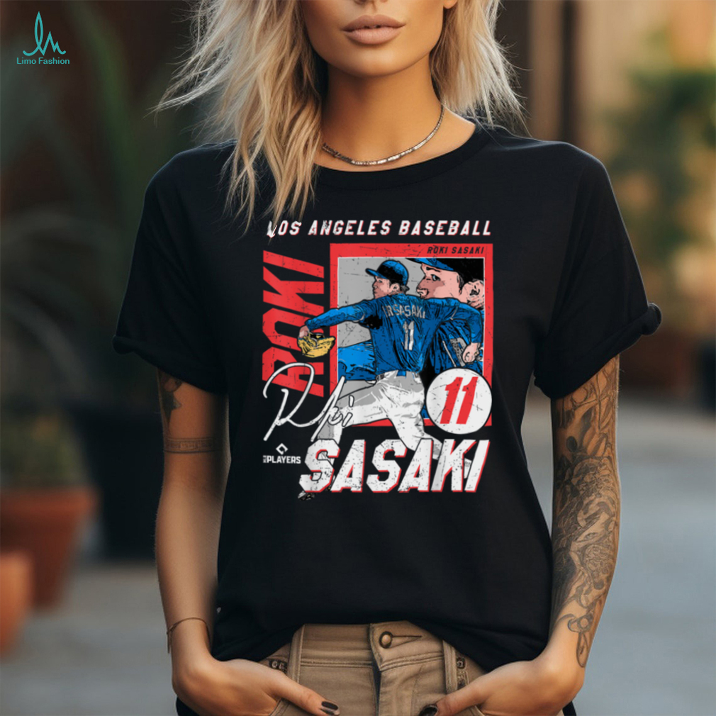 Roki Sasaki _ Los Angeles D MLB Baseball Players_ MLBROS204M T Shirt Roki Sasaki _ Los Angeles D MLB Baseball Players_ MLBROS204M T Shirt