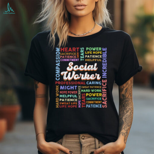 Social Worker Caseworker Public Servant Social Work Month T Shirt