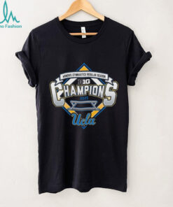 UCLA Bruins 2025 Big Ten Women's Gymnastics Regular Season Champions Locker Room T Shirt