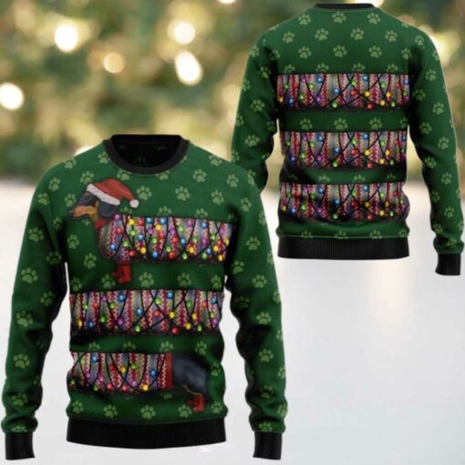 2025 Christmas Dachshund Ugly Christmas Sweater
