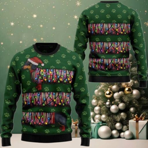 2025 Christmas Dachshund Ugly Christmas Sweater