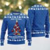 2025 Christmas Mermaid Kisses And Christmas Wishes Ugly Christmas Sweater