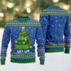2025 Christmas Calm The Flock Down Ugly Christmas Sweater