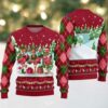 2025 Christmas Quirky Santa Snack Bar Ugly Christmas Sweater