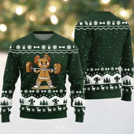 2025 Christmas Funny Gym Ugly Christmas Sweater