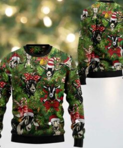 2025 Christmas Goats Christmas Ugly Christmas Sweater