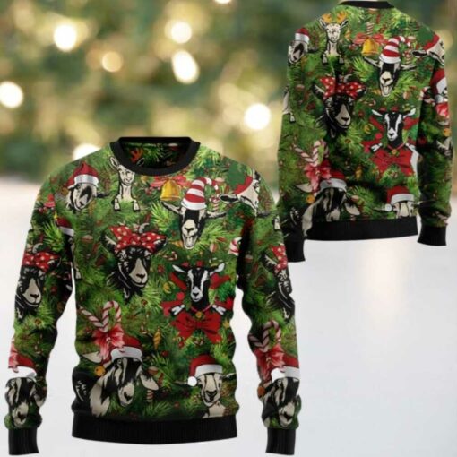 2025 Christmas Goats Christmas Ugly Christmas Sweater