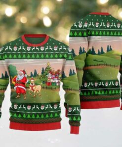 2025 Christmas Happy Christmas Farm Ugly Christmas Sweater