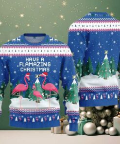 2025 Christmas Have A Flamazing Christmas Ugly Christmas Sweater