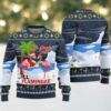 2025 Christmas Quirky Santa Snack Bar Ugly Christmas Sweater